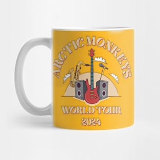 Arctic MOnkeys Tour 2024 T shirt Mug